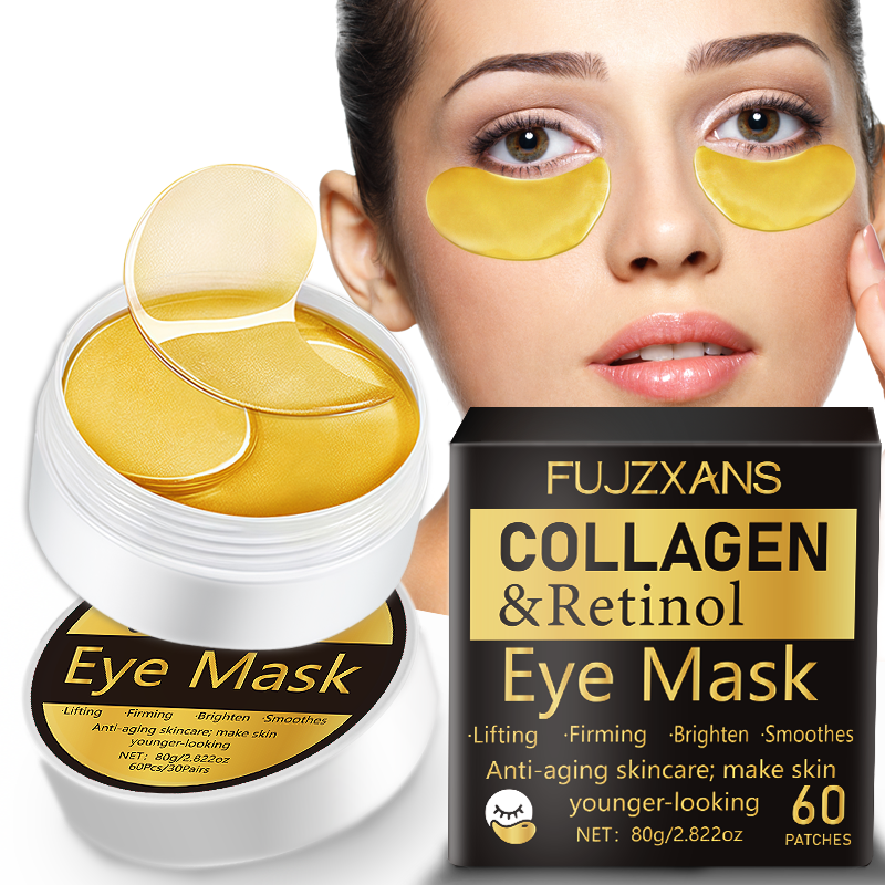 Sheet Mask Collagen - Collagen Retinol Eye Mask for Dark