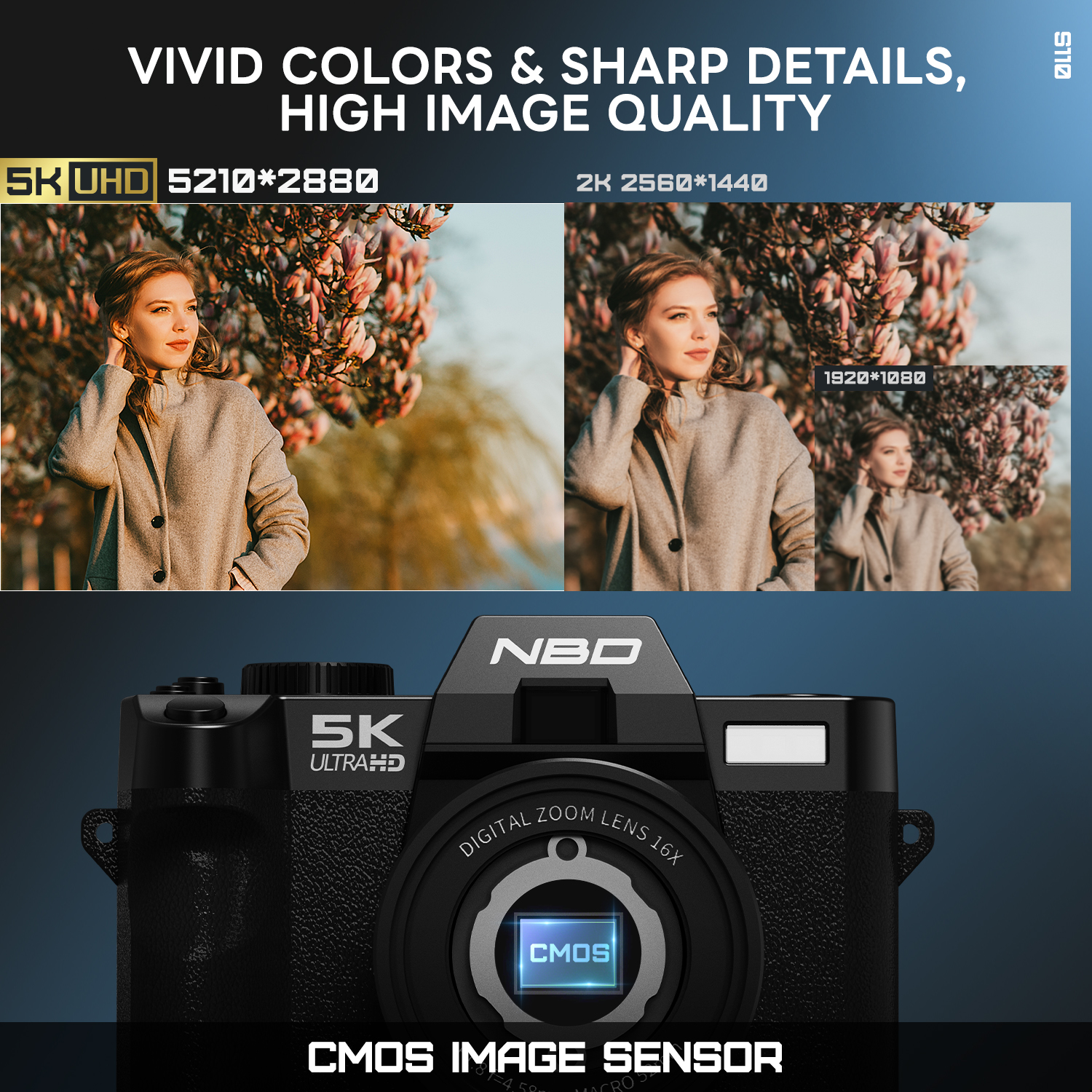 NBD 5K&48MP Digital Camera wit - Korean Lifestyle Vlogs 리뷰 및 가격