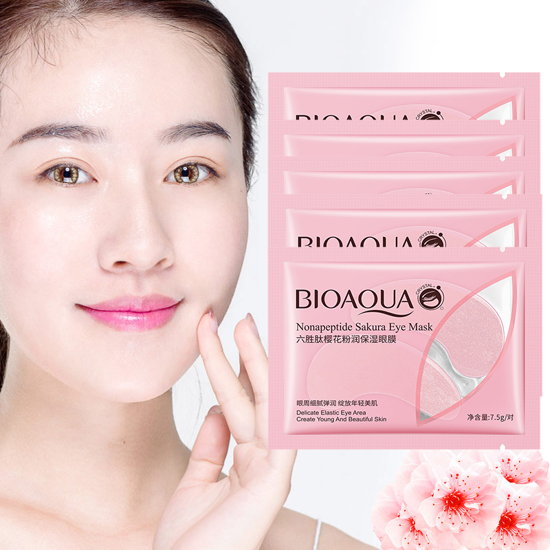 10Pcs=5Pairs Nonapeptide Sakur - Sheet Mask Collagen 리뷰 및 가격