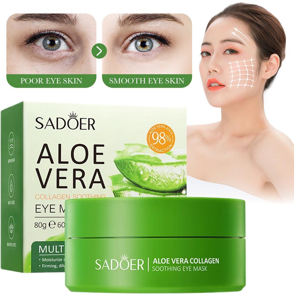 60pcs Aloe Vera Collagen Under - Sheet Mask Collagen 리뷰 및 가격