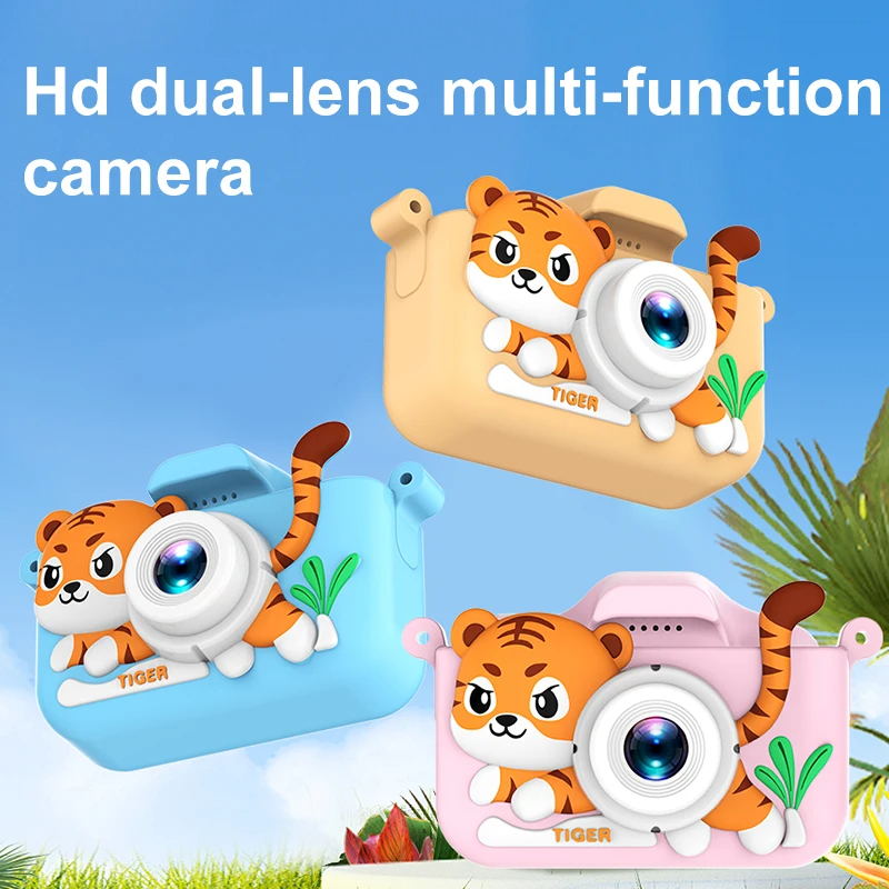 Kids Mini Camera Cartoon Tiger - Korean Girls Lifestyle 리뷰 및 가격