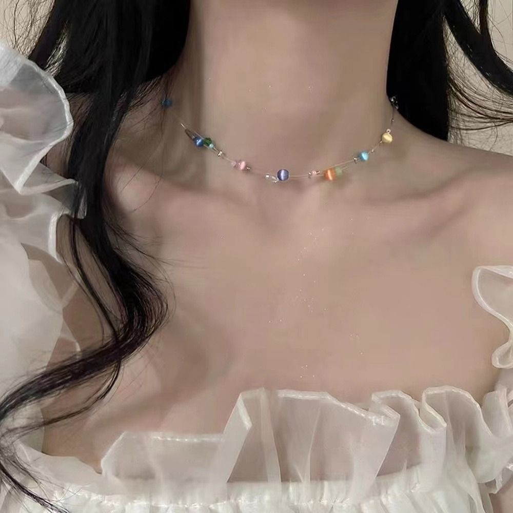Trendy Alloy Korean Style Neck - Korean Girls Lifestyle 리뷰 및 가격