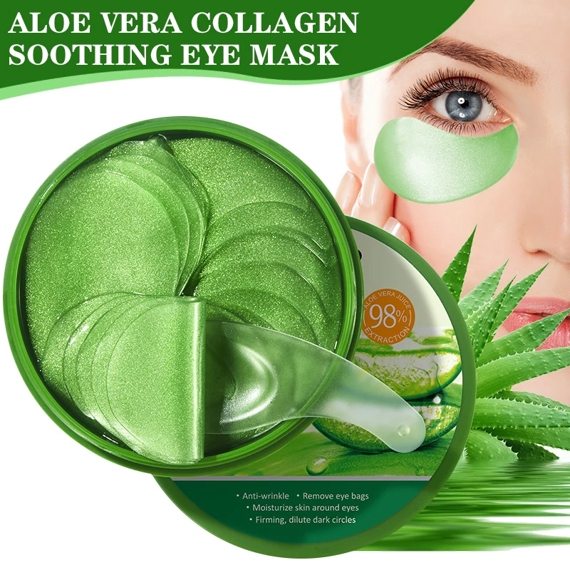 60pcs Aloe Vera Collagen Eye M - Sheet Mask Collagen 리뷰 및 가격