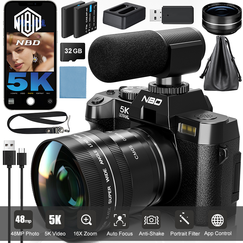 NBD 5K&48MP Digital Cameras Ph - Korean Lifestyle Vlogs 리뷰 및 가격