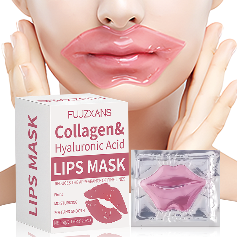 20Pcs/Box Pink Lips Masks Shee - Sheet Mask Collagen 리뷰 및 가격