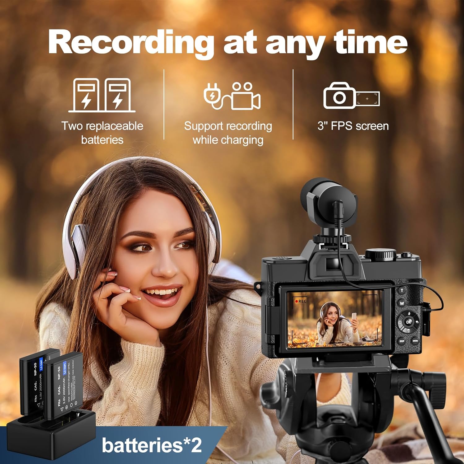 NBD 48MP 4K Digital Camera S10 - Korean Lifestyle Vlogs 리뷰 및 가격
