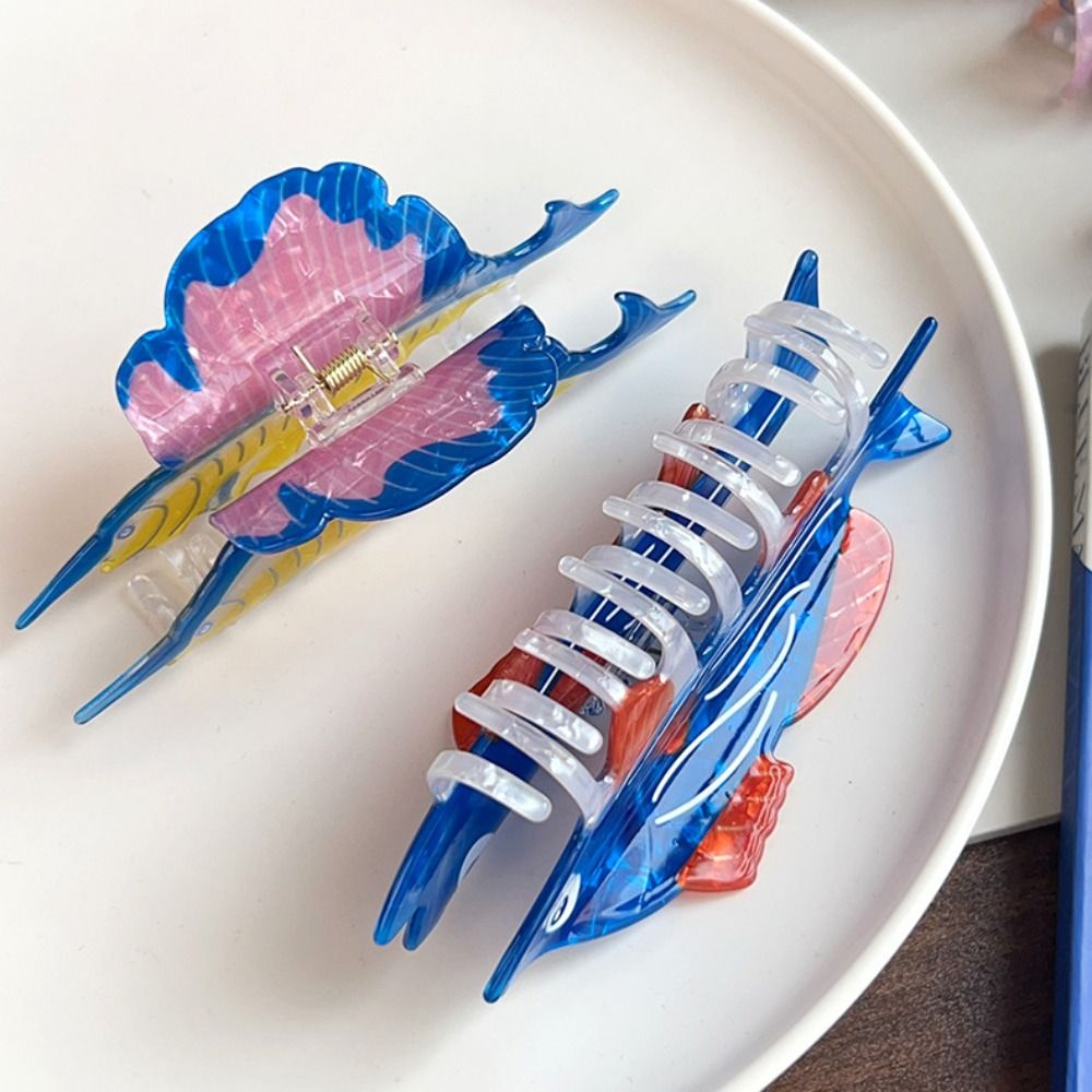 Sweet Hairpin Ocean Animal Hai - Korean Girls Lifestyle 리뷰 및 가격