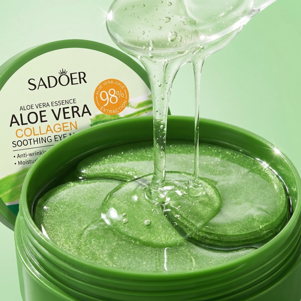 60pcs Aloe Vera Collagen Eye M - Sheet Mask Collagen 리뷰 및 가격